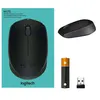 Product image Mouse Sem Fio Logitech M170 3 Botões 1000 Dpi Wireless Preto