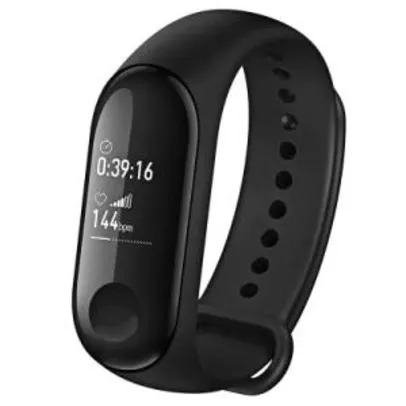 Smartband Mi band 3 versão internacional - R$ 92