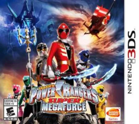 Power Rangers Super MegaForce - 3DS por R$ 45