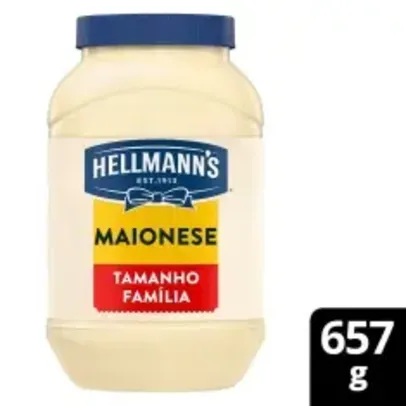 [Regional][60%off 2°unidade] Maionese Hellmann's tradicional 657gr