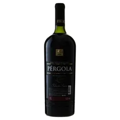 Vinho tinto suave Uvas Diversas Pérgola Seleção 2017 adega Vinícola Campestre 1 L