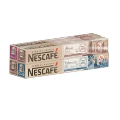 (REC/Prox.Vencimento)Pack Nescafé Capsulas compativel com Nespresso 40 Capsulas