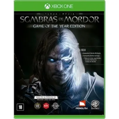 Sombras de Mordor - Edição Completa - XBOX ONE - $49