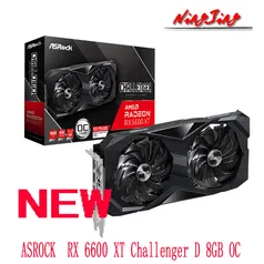 Placa de Vídeo Asrock Challenger amd radeon RX6600XT 