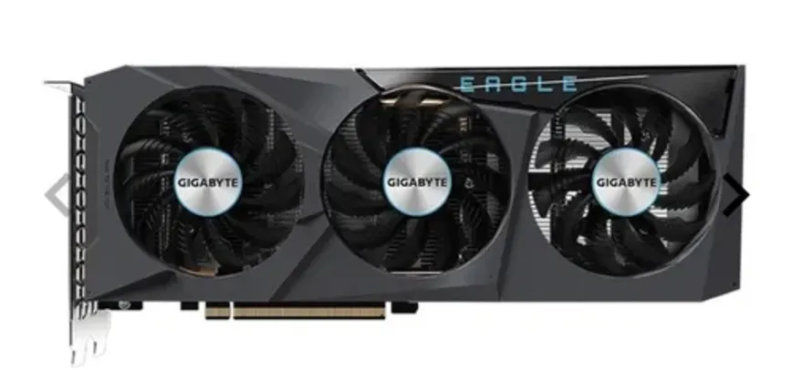 Placa de Vídeo Gigabyte AMD Radeon RX 6600 EAGLE 8GB