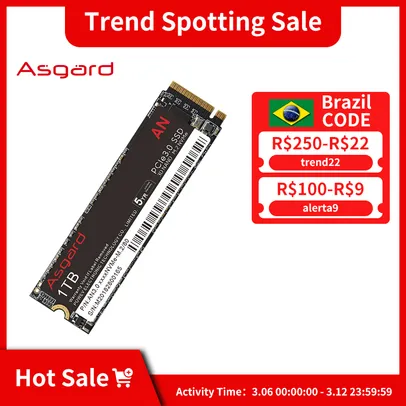 Ssd M2 Nvme Asgard An3 1Tb