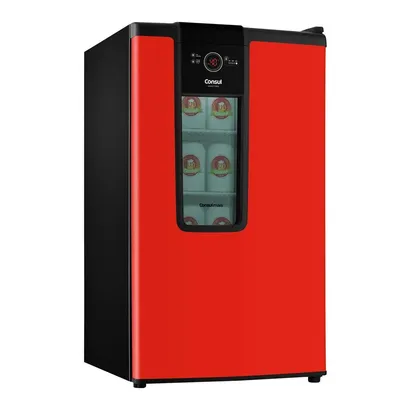 Foto do produto Cervejeira Consul CZD12AV 82 Litros Vermelha 110V