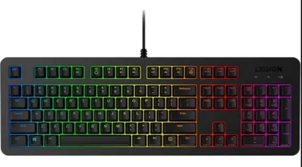 Teclado Gamer Lenovo Legion K300 Rgb Padrão Internacional Gy40y57708