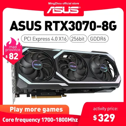 Placa de Vídeo Asus Megalodon RTX 3070 8GB