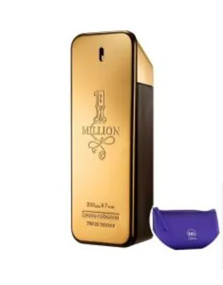 [R$188 AME+CC. Sub.] Perfume One Million EDT 200ml masculino | R$313