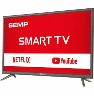 Smart TV LED 32" HD Semp S3900FS HDMI USB Wi-Fi Conversor Digital