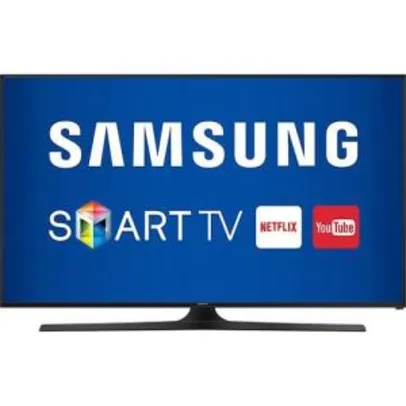 Smart TV LED 55" Samsung 55J5300 Full HD com Conversor Digital 2 HDMI 2 USB Wi-Fi 120Hz R$3.145