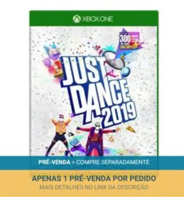 Saindo por R$ 188: Just Dance 2019 Xbox One (Pré-Venda) - R$188 | Pelando