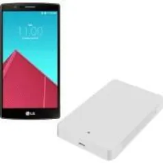 [SUB] Smartphone LG G4 Desbloqueado Android 5.1 Lollipop Tela 5,5'' 32GB Wi-Fi Câmera de 16MP Titânio + Carregador Portátil