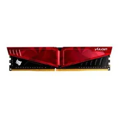 Memoria Team Group T-Force Vulcan Pichau 8GB (1x8) DDR4 3000Mhz Vermelha | R$240