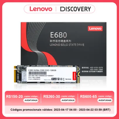 SSD LENOVO M.2 NVME 128gb 256gb 512gb 1tb M.2 PCIe 3.0 ×4  desktop / laptop.