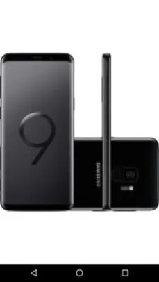 Smartphone Samsung Galaxy S9 Dual Chip Android 8.0 Tela 5.8" Octa-Core 2.8GHz 128GB 4G Câmera 12MP - Preto - R$2699