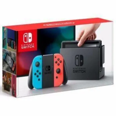 Nintendo Switch - Console Neon | R$1699
