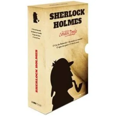 [Casas Bahia] Livro - Box Caixa Especial Sherlock Holmes - 4 Volumes Pocket por R$ 43