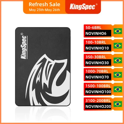 SSD kingspec 2.5 SATA 512 Gb 