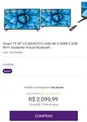 [App] Smart TV LG 50" UN731C UHD 4K | R$2100