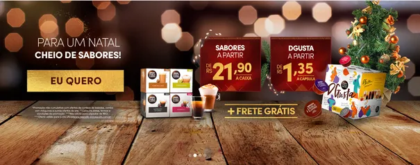 Todas as Cápsulas Nescafé Dolce Gusto a R$21,90 + frete