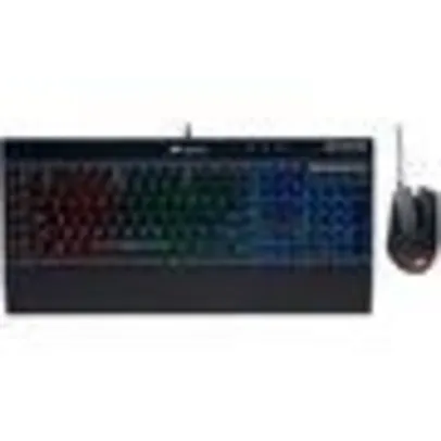 Kit Teclado e Mouse Gamer Corsair K55 + Harpoon, RGB, ABNT2 - CH-9206115-BR