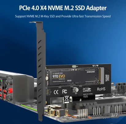 [Novos usuários] Adaptador SSD M2 PCI | R$0,06