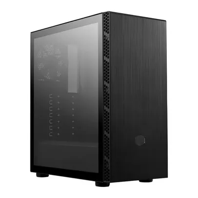 GABINETE GAMER COOLER MASTER MB600L V2, MID-TOWER, LATERAL DE VIDRO, PRETO, MB600L2-KGNN-S00