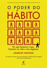 Livro O poder do hábito - Capa comum | R$ 45