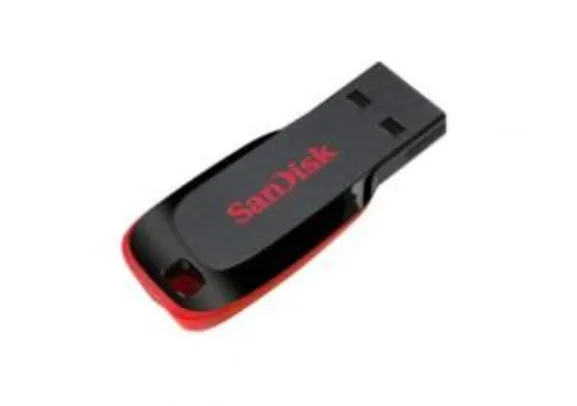 Pen Drive 64GB - Sandisk Cruzer Blade  - R$70