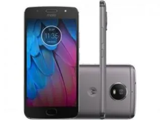 Smartphone Motorola Moto G5s 32GB - Dual Chip 4G Câm. 16MP + Selfie 5MP Tela 5,2” - R$742