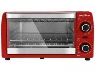 Forno Elétrico Britânia BFE10V 10L Vermelho 1050W | R$100