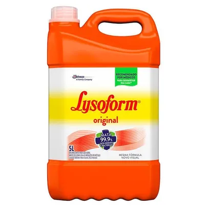 Lysoform Desinfetante Bruto Tradicional 5 Litros