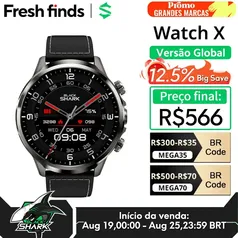 [Taxas Inclusas] Smartwatch Black Shark X 4G Android 