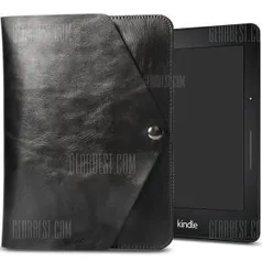 Capa de couro para Kindle 6'' - R$21,16