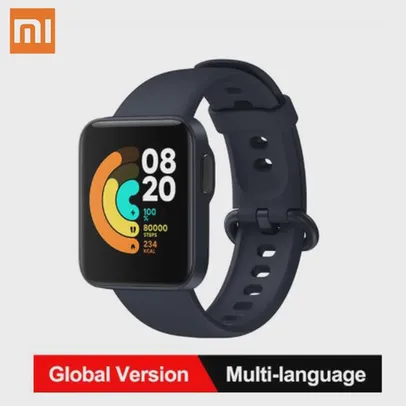 [350,28 SC ] Smartwatch Xiaomi Mi Watch Lite Tecnologia Inteligente Global