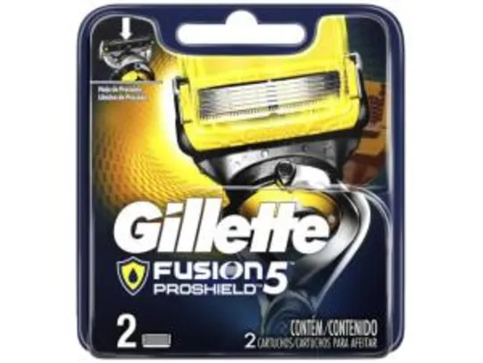 Lâmina de Barbear Gillette Fusion Proshield - 2 Cartuchos