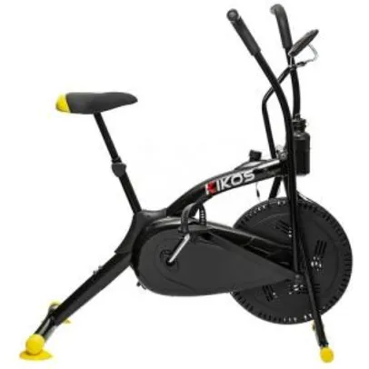 Bicicleta Ergométrica Air Bike A5 Aço Carbono Spinning Kikos Fitness | R$791
