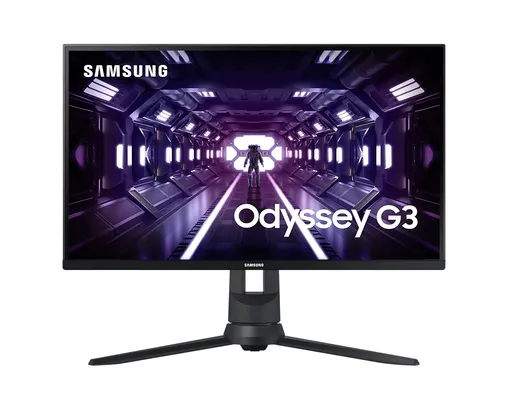 [PIX] Monitor Gamer Samsung Odyssey 24" FHD, 144 Hz, 1ms, HAS, HDMI, DP, VGA, Freesync, G3