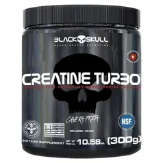 Creatina Turbo 300g Black Skull