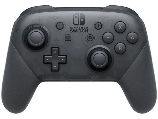 [APP] Nintendo Switch Pro Controller Preto | R$344