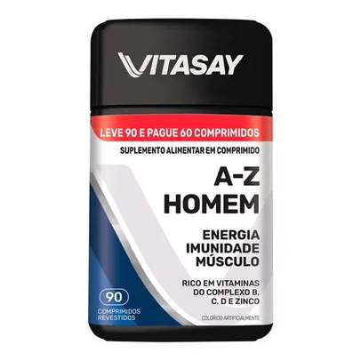 Suplemento Alimentar Vitasay Homem A-Z 90 Comprimidos