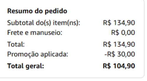 Imagen na descrição da promoção