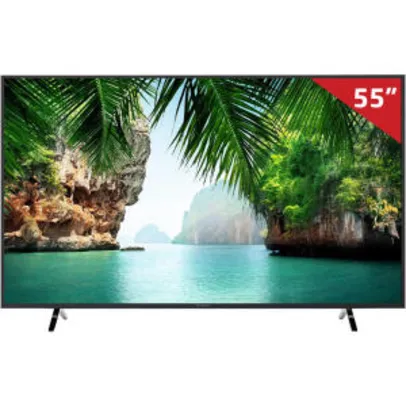 Smart TV LED 55" TC-55GX500B Panasonic, 4K HDMI USB com Wi-Fi Integrado | R$ 2.249