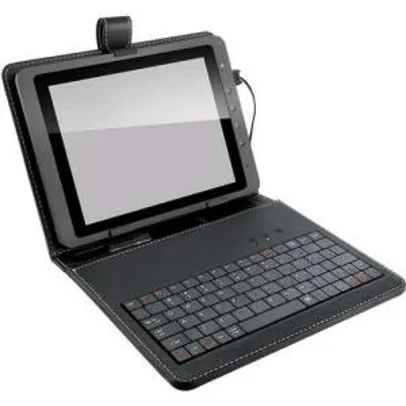 [Americanas] Teclado Multilaser Mini Slim USB + Capa para Tablet 9,7" - R$ 34,90