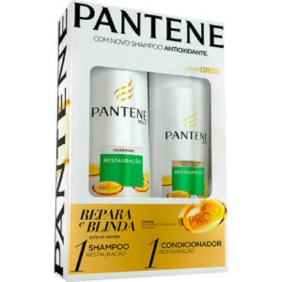 [APP] Kit Pantene Shampoo + Condicionador - 2 Unidades | R$20