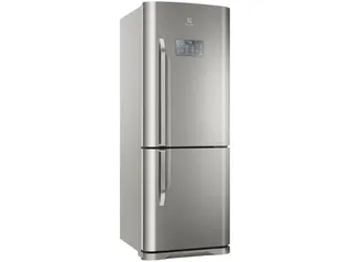 Geladeira/Refrigerador Electrolux Frost Free Inox - Inverse 454L Painel Blue Touch DB53X R$2499