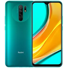 Celular Xiaomi Redmi 9 64GB/4GB Dual Chip - Ocean Green | R$960