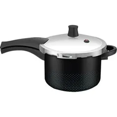 Panela De Pressão 4.5 Litros Rochedo Smart Fechamento Externo Preta | R$130